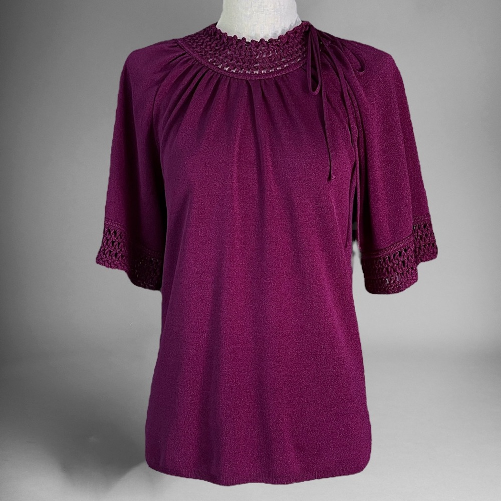 Vtg 60’s Knit Blouse